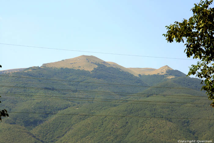 View to Middel Balkan Kazanlak / Bulgaria 