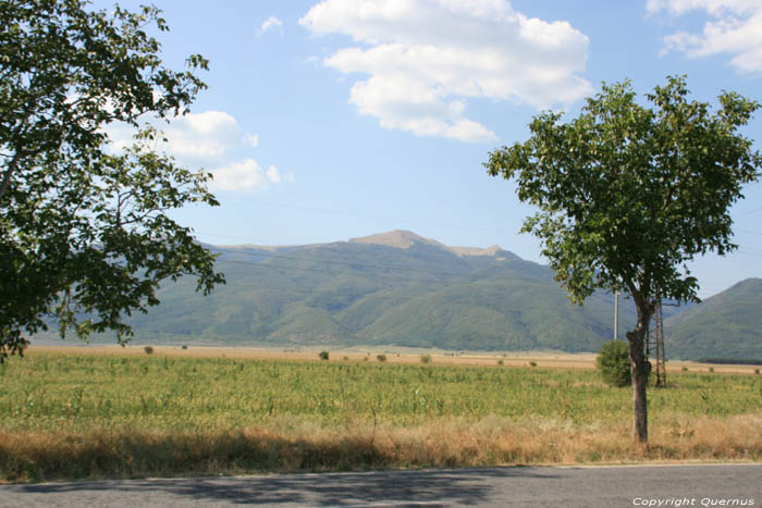 View to Middel Balkan Kazanlak / Bulgaria 