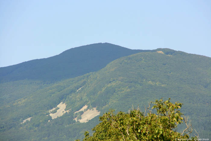 View to Middel Balkan Kazanlak / Bulgaria 