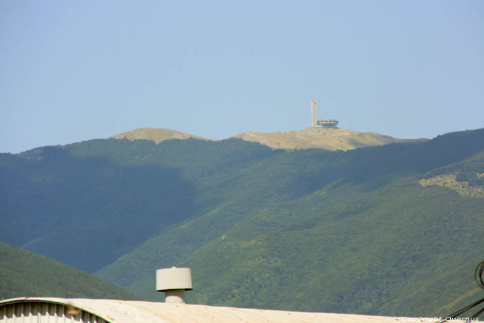 View to Middel Balkan Kazanlak / Bulgaria 