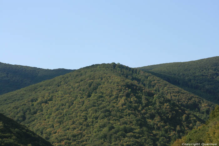 Landschap in Midden Balkan Shipka / Bulgarije 