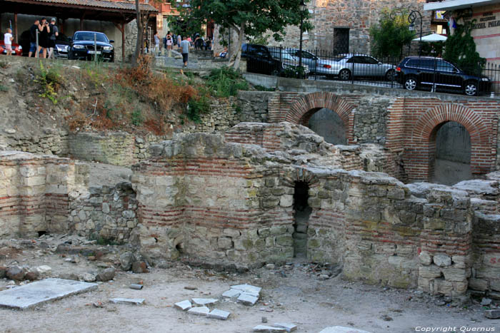 Opgraving Byzantijnse baden Nessebar / Bulgarije 