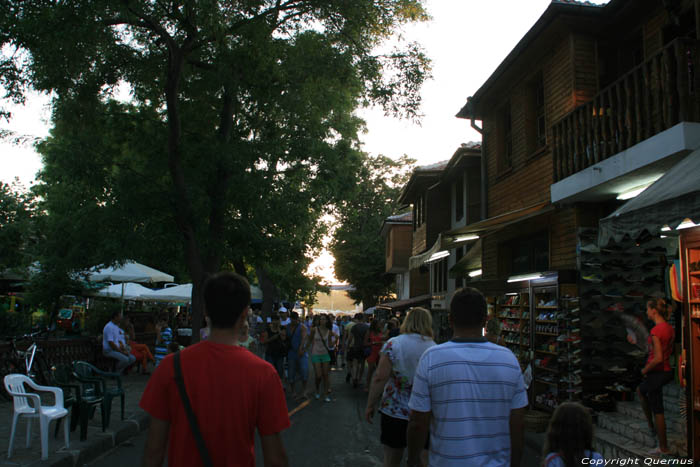 Straatszicht Nessebar / Bulgarije 