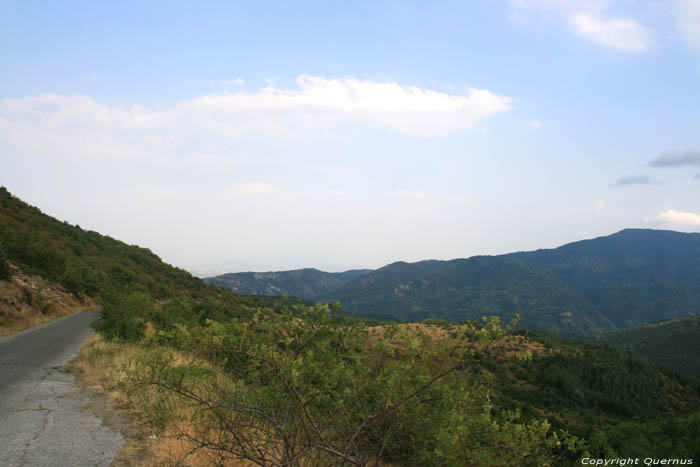 Berglandschap Assen in ASSENOVGRAD / Bulgarije 