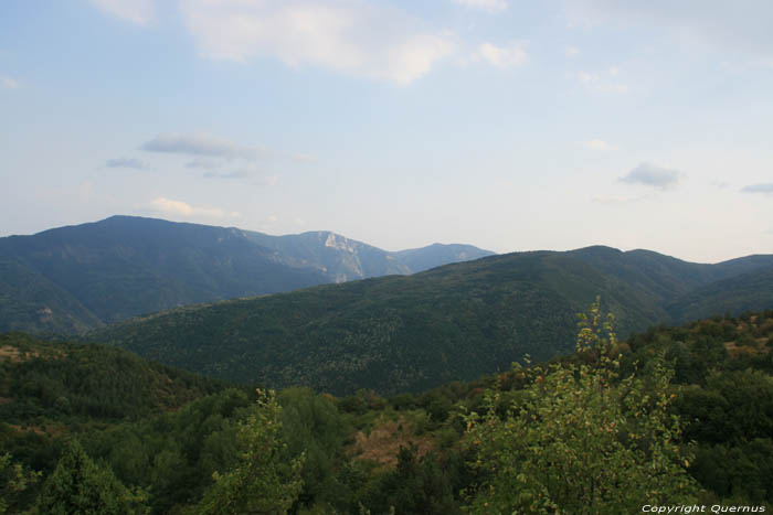 Berglandschap Assen in ASSENOVGRAD / Bulgarije 