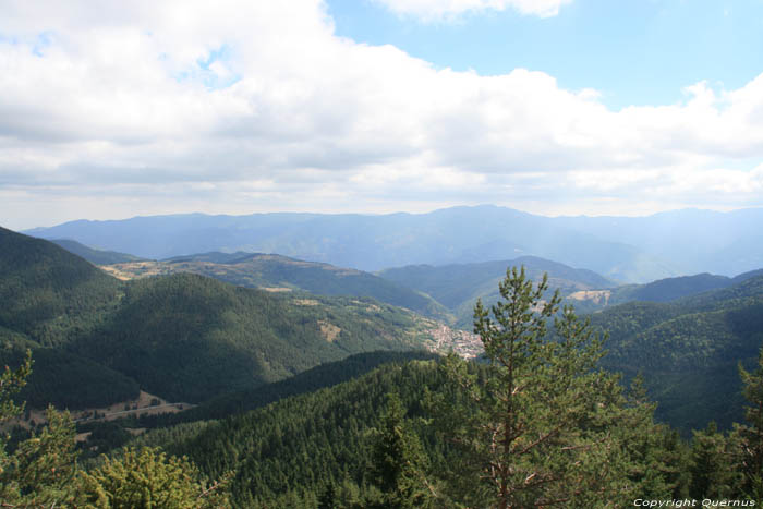 Far view Batak / Bulgaria 