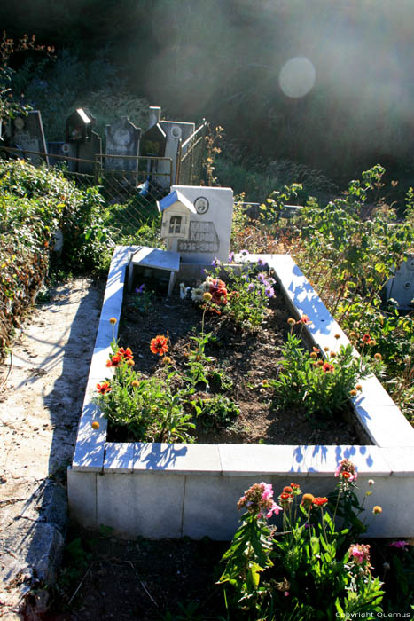 Graveyard Shiroka Laka in Shiroka Luka / Bulgaria 