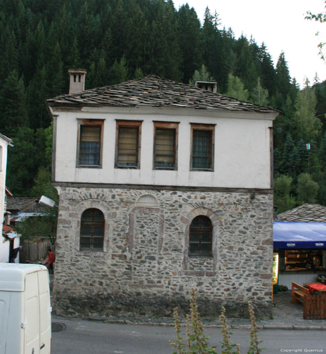 Old house Shiroka Laka in Shiroka Luka / Bulgaria 
