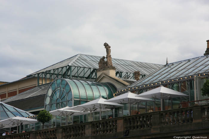 Piazza en Centrale Markt van Covent Garden LONDEN / Engeland 