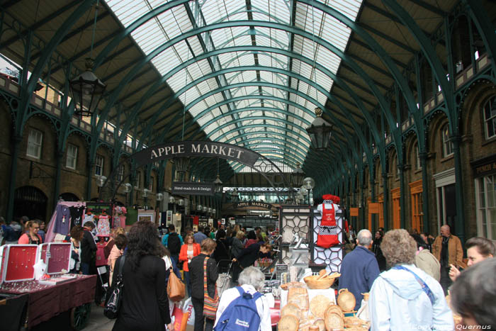 Piazza en Centrale Markt van Covent Garden LONDEN / Engeland 