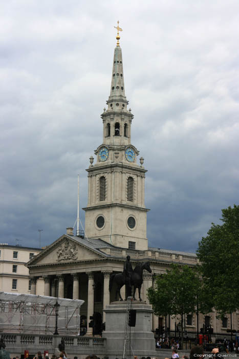 Saint Martin-in-the-Flieds church LONDON / United Kingdom 