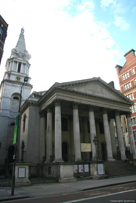 Sint George's Bloomsburykerk LONDEN / Engeland 