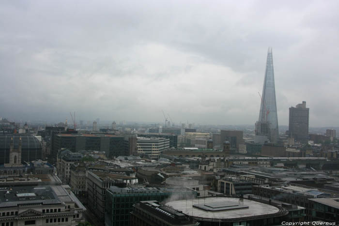 Uitzicht vanop Sint-Pauluskathedraal LONDEN / Engeland 