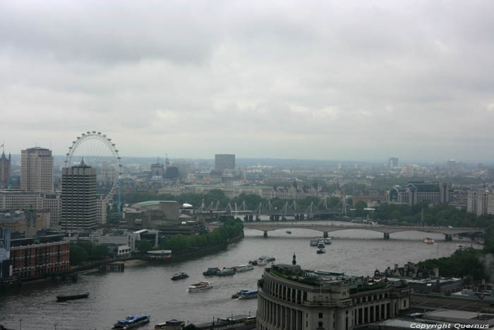 Uitzicht vanop Sint-Pauluskathedraal LONDEN / Engeland 