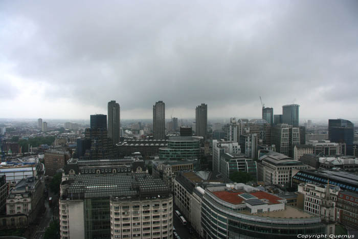 Uitzicht vanop Sint-Pauluskathedraal LONDEN / Engeland 