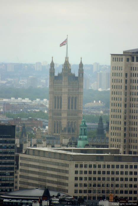 Uitzicht vanop Sint-Pauluskathedraal LONDEN / Engeland 