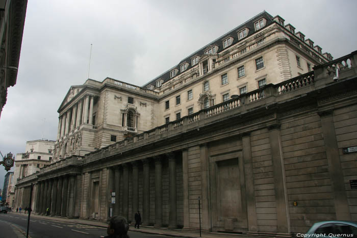 Bank van Engeland LONDEN / Engeland 