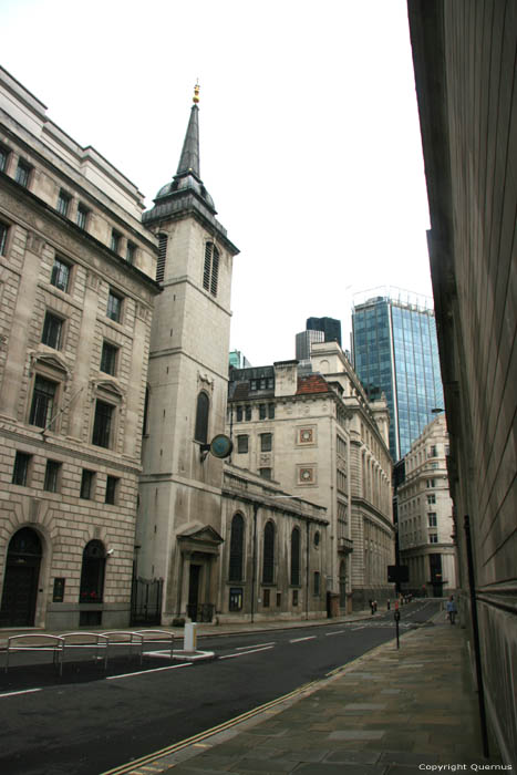 glise Margarthe Lothbury LONDRES / Angleterre 