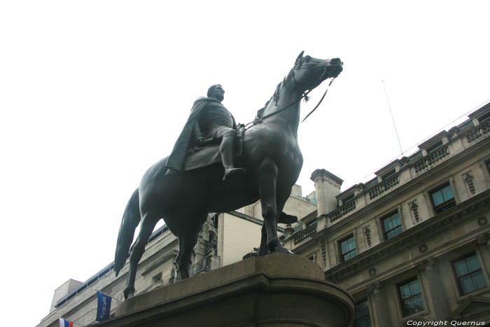 Equestrian Statue of Duke of Wellington  LONDON / United Kingdom 