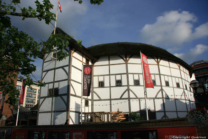 Globe Theater van Shakespear LONDEN / Engeland 