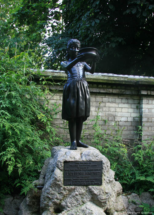 Statue pour Lady Henry Somerset LONDRES / Angleterre 