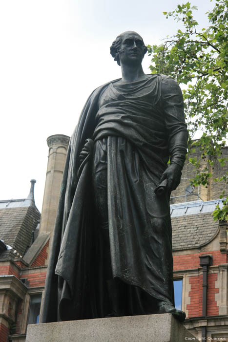 Statue George Canning LONDRES / Angleterre 