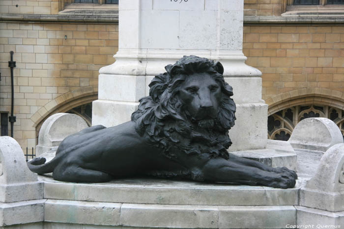 Standbeeld Oliver Cromwell LONDEN / Engeland 