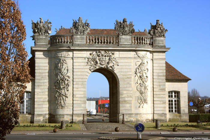 Poort van de Brug Vitry-Le-Franois / FRANKRIJK 