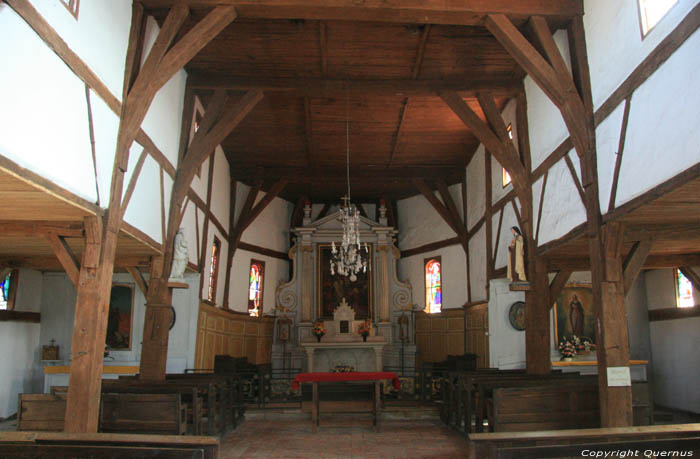 Exaltation of Holy Cross church Bailly le Franc / FRANCE 