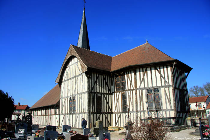 Saint Nicoloas' church Outines / FRANCE 