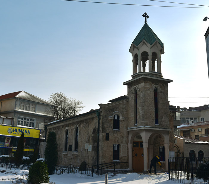 Heilig Kruiskerk Burgas / Bulgarije 