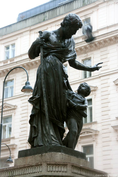 Standbeeld WENEN / Oostenrijk 