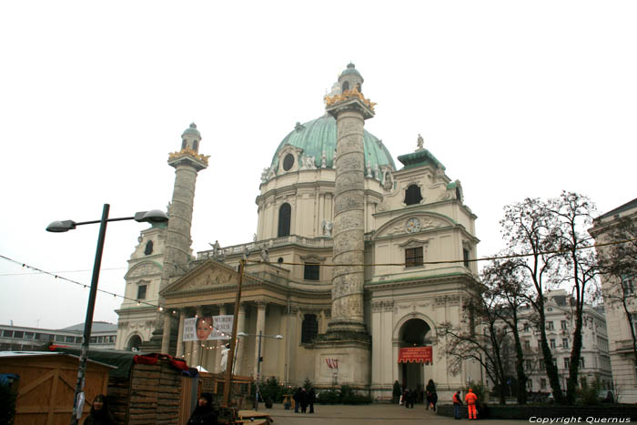 Chalres Church (Karlskirche) VIENNA / Austria 