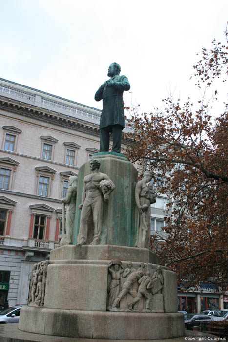 Statue Karl Lueger VIENNE / Autriche 