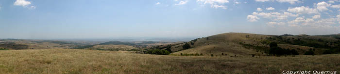 Vue du cme d'une montagne Izvorishte / Bulgarie 