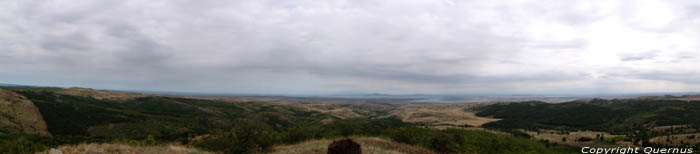 Vue du cme d'une montagne Izvorishte / Bulgarie 