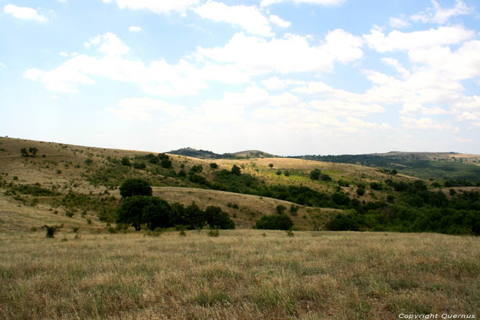 Vue du cme d'une montagne Izvorishte / Bulgarie 