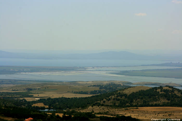 Vue du cme d'une montagne Izvorishte / Bulgarie 