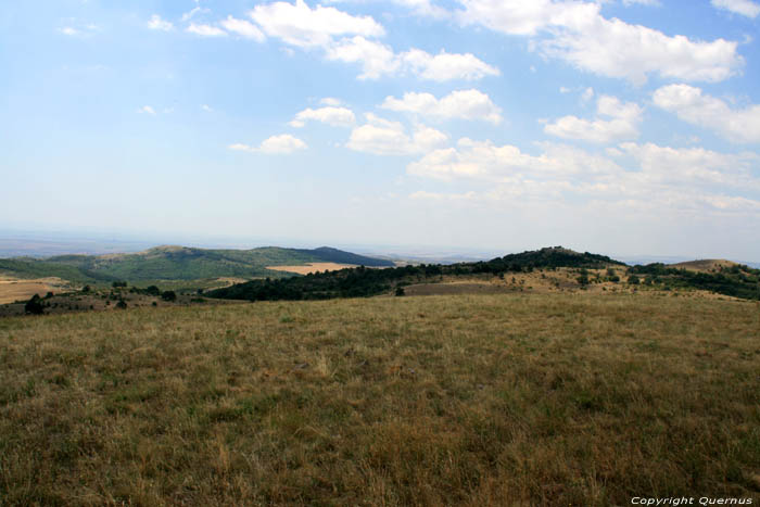 Vue du cme d'une montagne Izvorishte / Bulgarie 