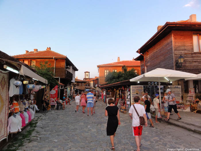 Straatszicht Nessebar / Bulgarije 