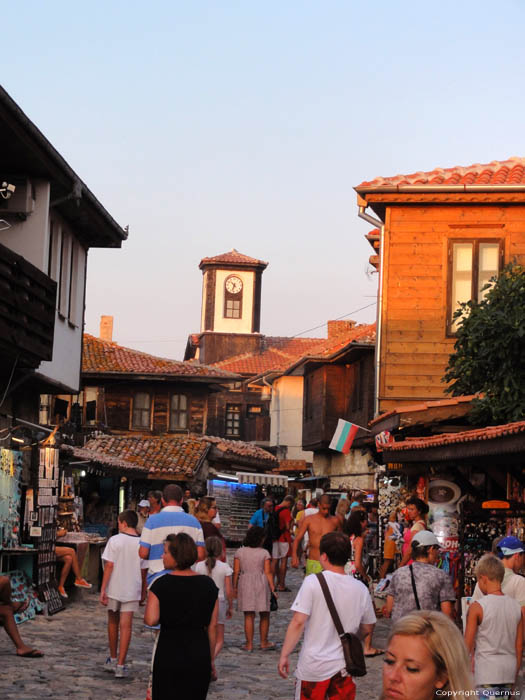 Vue de rue Nessebar / Bulgarie 