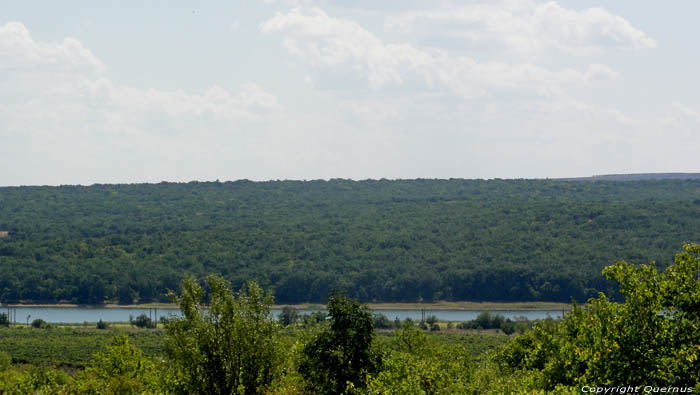 View on Aitoska Lake Karageogievo in AITOS / Bulgaria 