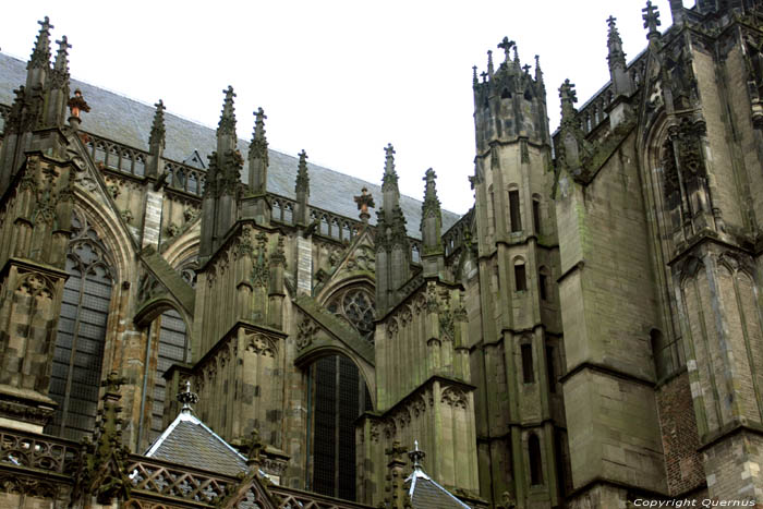 Dom Church or Saint Martin's Cathedral Utrecht / Netherlands 