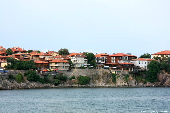 Zicht op Oud Dorp Sozopol / Bulgarije 