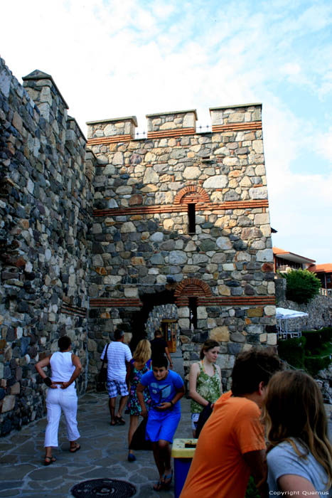 City Walls East Side and Drevna Gate Sozopol / Bulgaria 