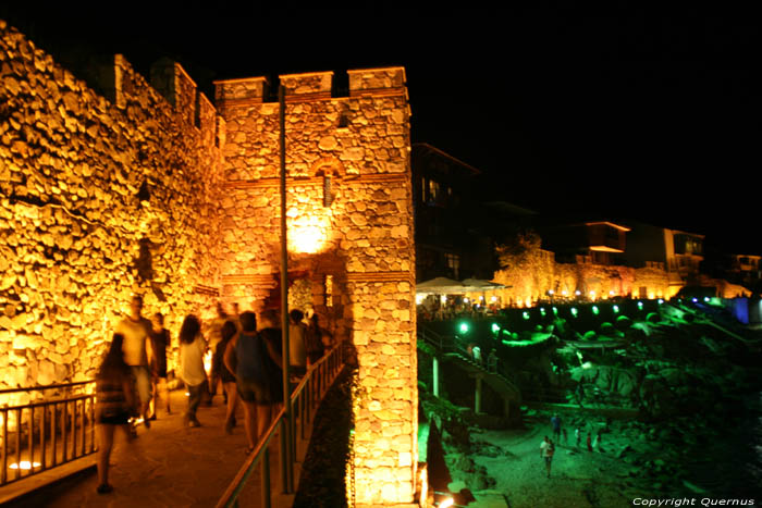 City Walls East Side and Drevna Gate Sozopol / Bulgaria 