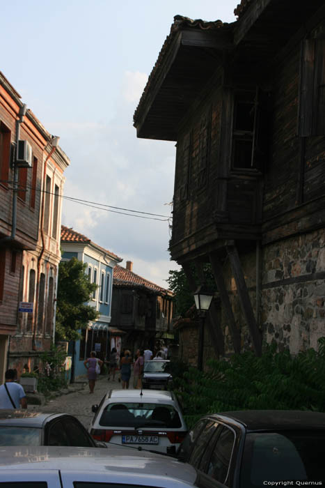 Vue de Rue Sozopol / Bulgarie 