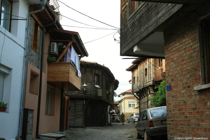 Vue de Rue Sozopol / Bulgarie 