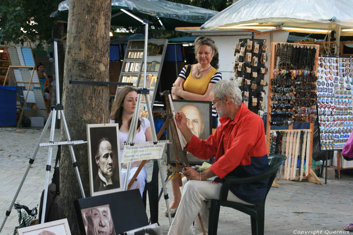 Portretschilder Sozopol / Bulgarije 