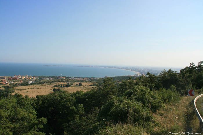 View on Sunny Beach Bay (Slanchev Bryag) Sveti Vlas / Bulgaria 
